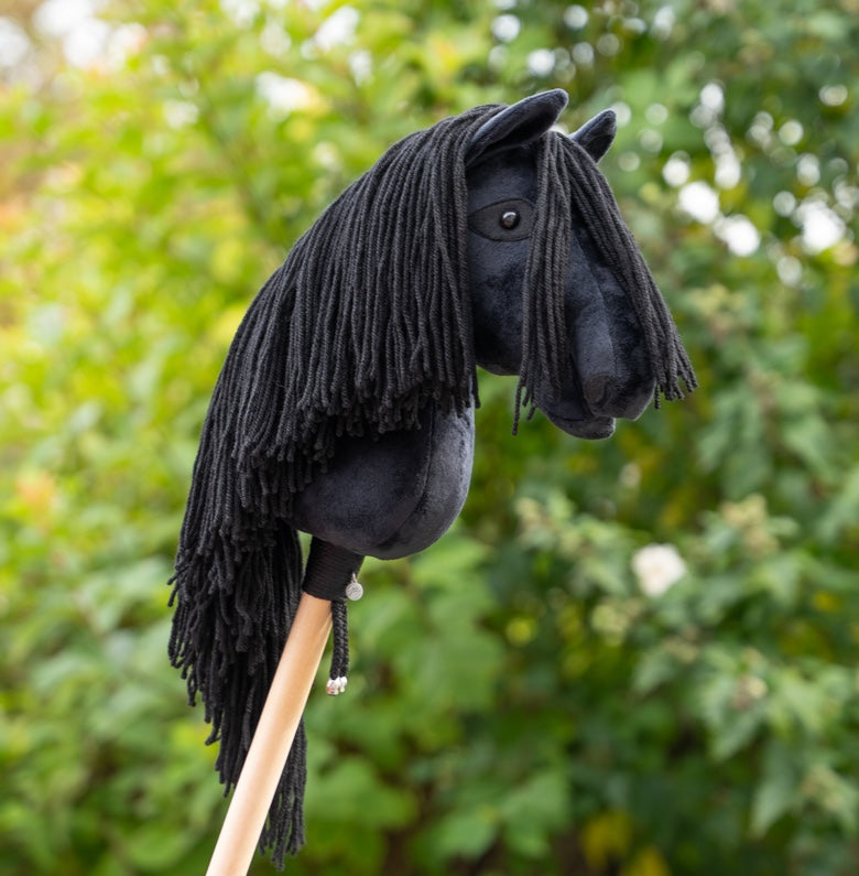 Black hobby horse on sale