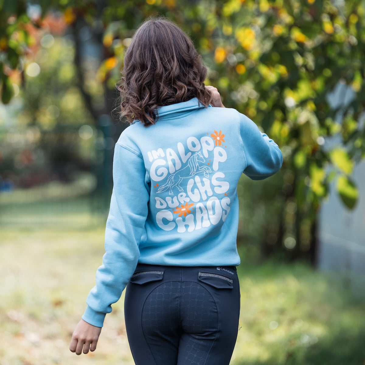 Half-Zip Sweater "Galopp"