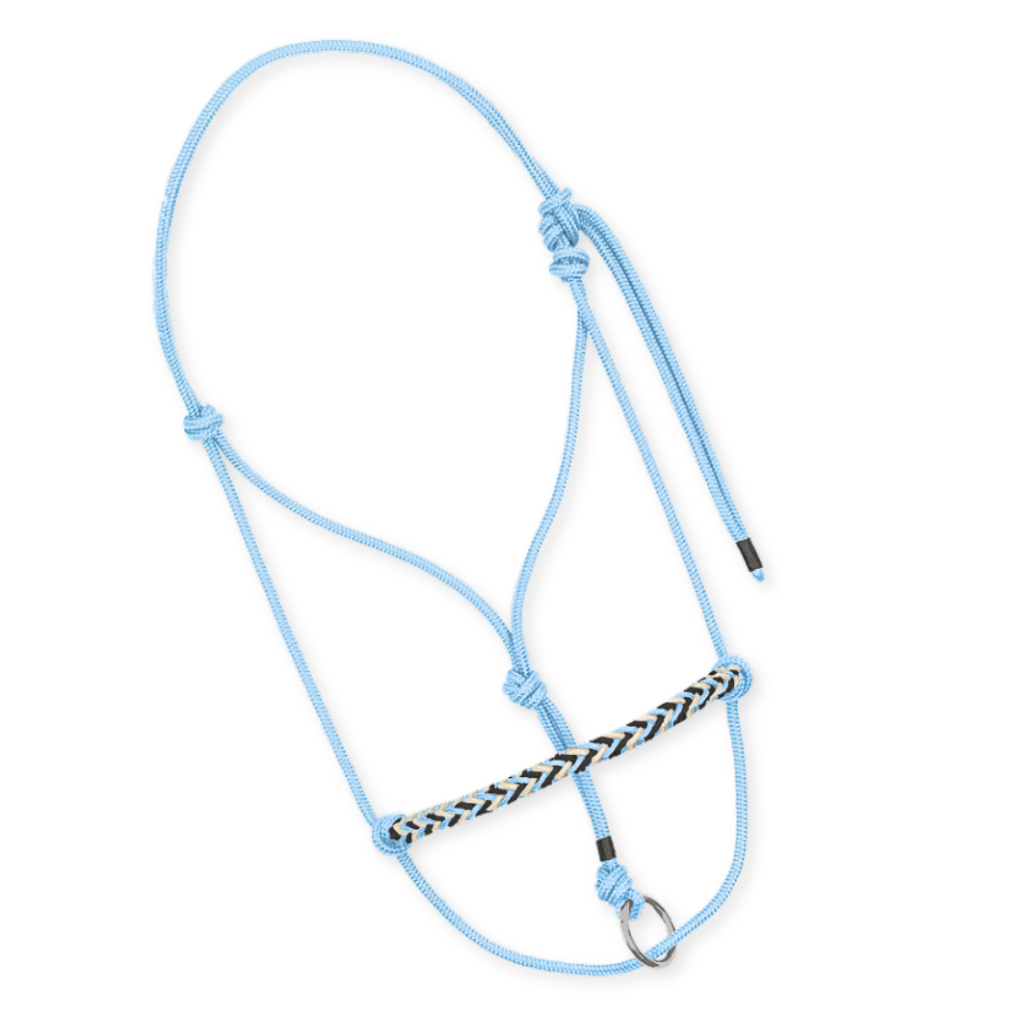 Knotenhalfter "Himmelblau"