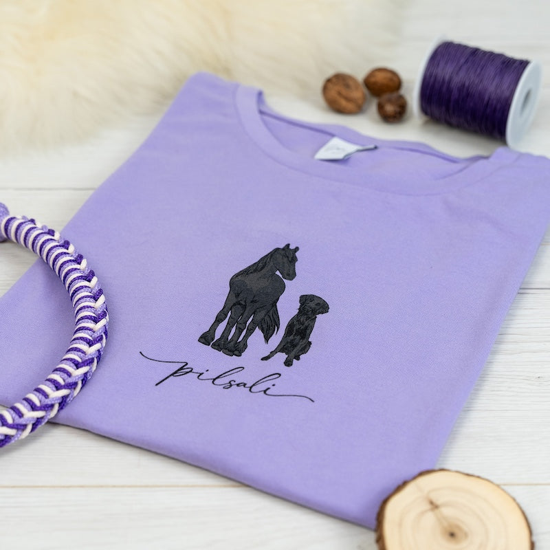 T-Shirt "Huf & Pfote"