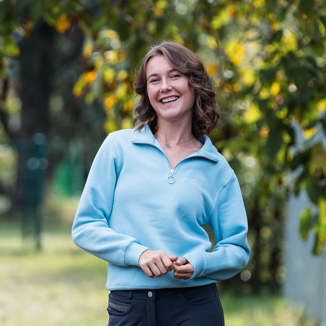 Half-Zip Sweater "Galopp"