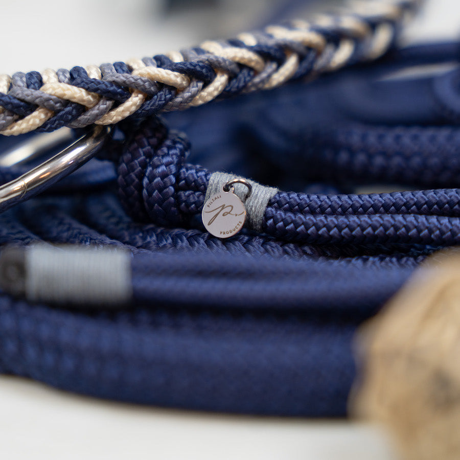 Knotenhalfter "Navy"