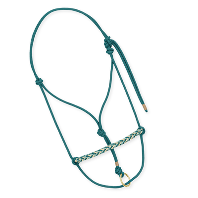 Knotenhalfter "Petrol"