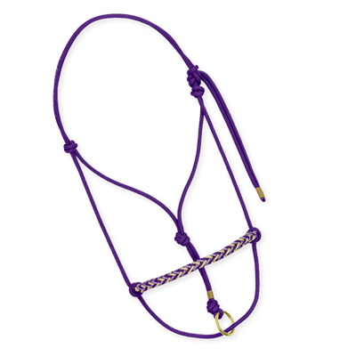 Knotenhalfter "Violett"