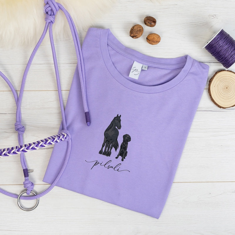 T-Shirt "Huf & Pfote"