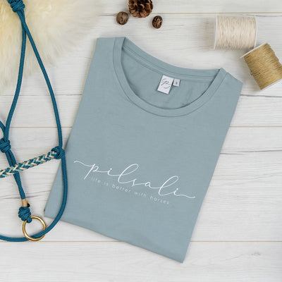 T-Shirt "Pilsali" Ice Blue
