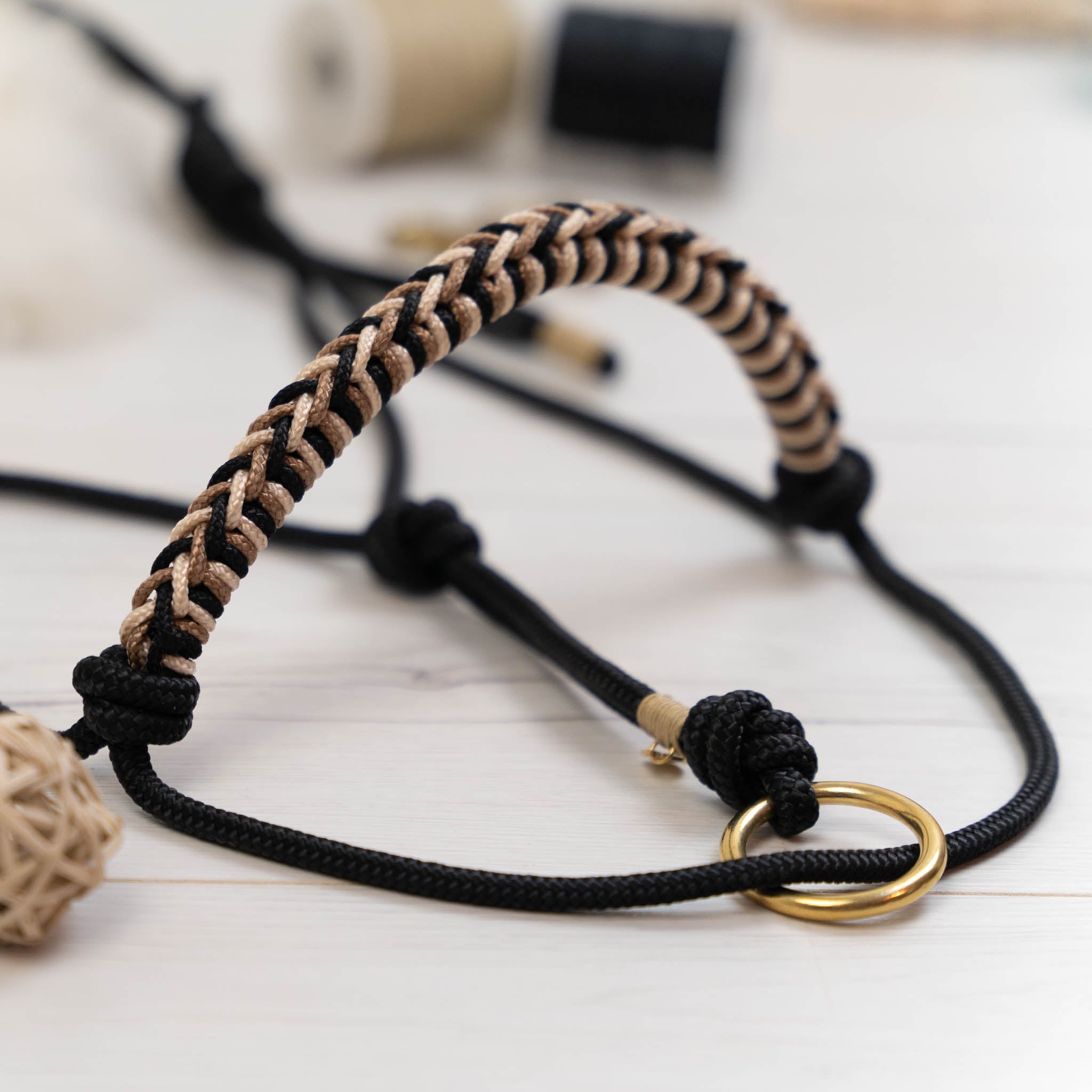 Knotenhalfter "Schwarz"